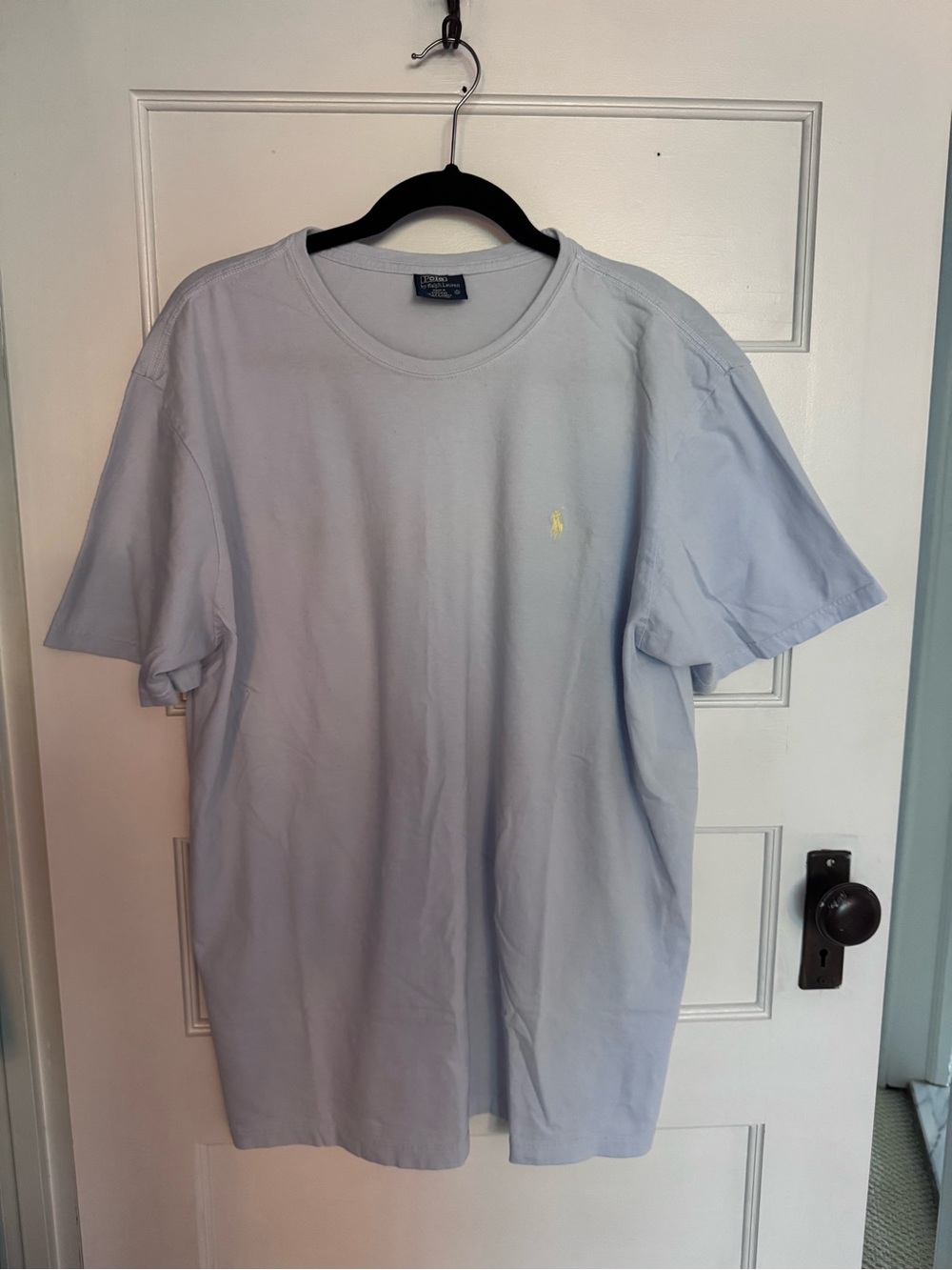 Polo by Ralph Lauren Light Blue Tee with Yellow Pony Logo